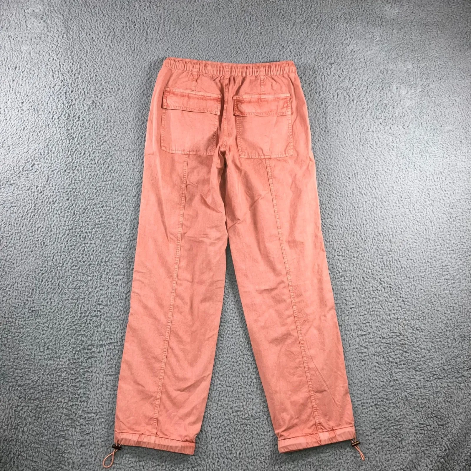 Arizona Utility Pants Women XS Relaxed‎ Fit Drawstring Ankle Y2K Casual Outdoor Pink - Image 2