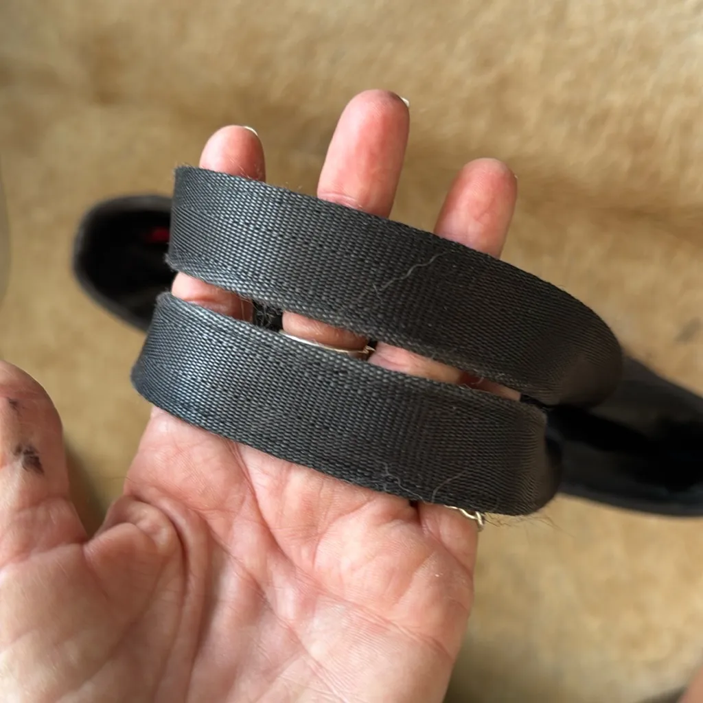 Harvey’s large built in the USA original seatbelt tote bag California Black - Image 10