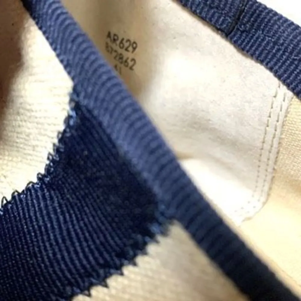 Boden NWOT navy striped espadrilles flats size 41 (10.5) Blue - Image 6