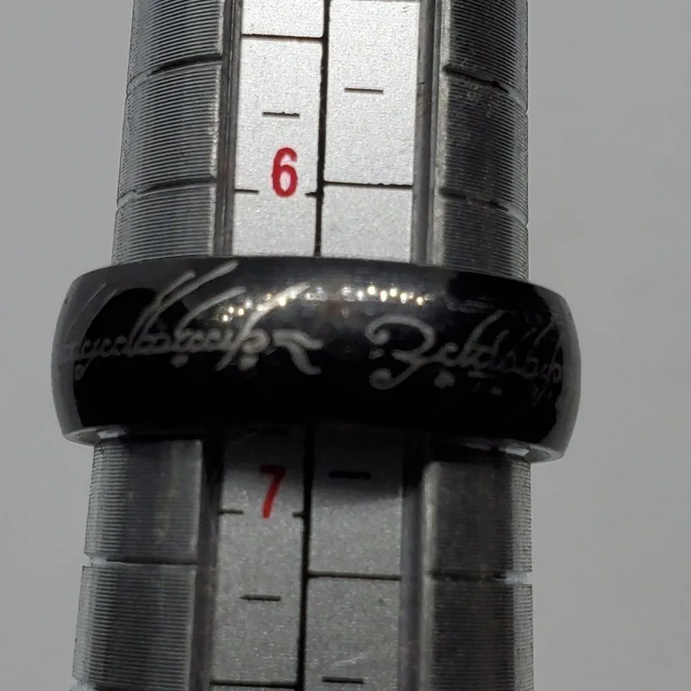 Lord of the Rings Ring (6.5) Silver - Image 7