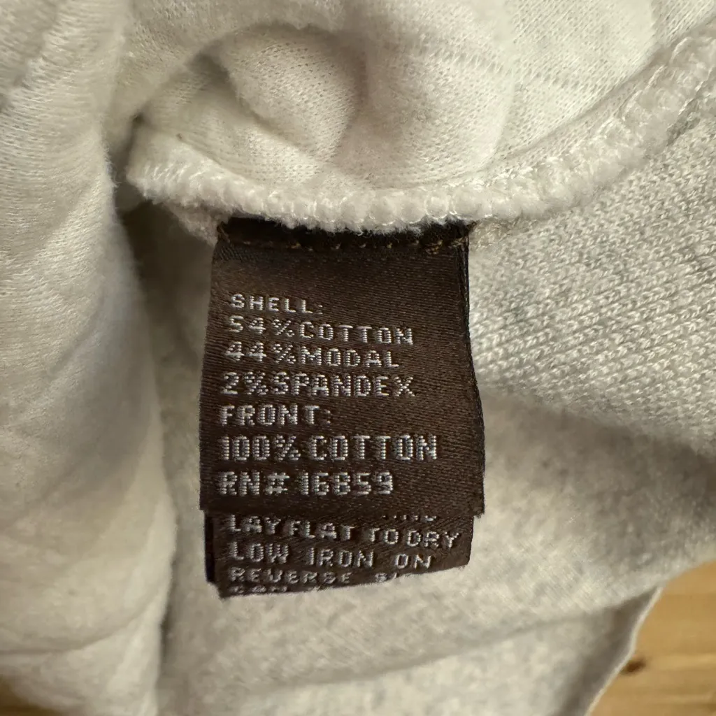 J McLaughlin Size XL Full Zip Quilted Modal Blend Sweater Jacket Fall Cozy Gray - Image 10