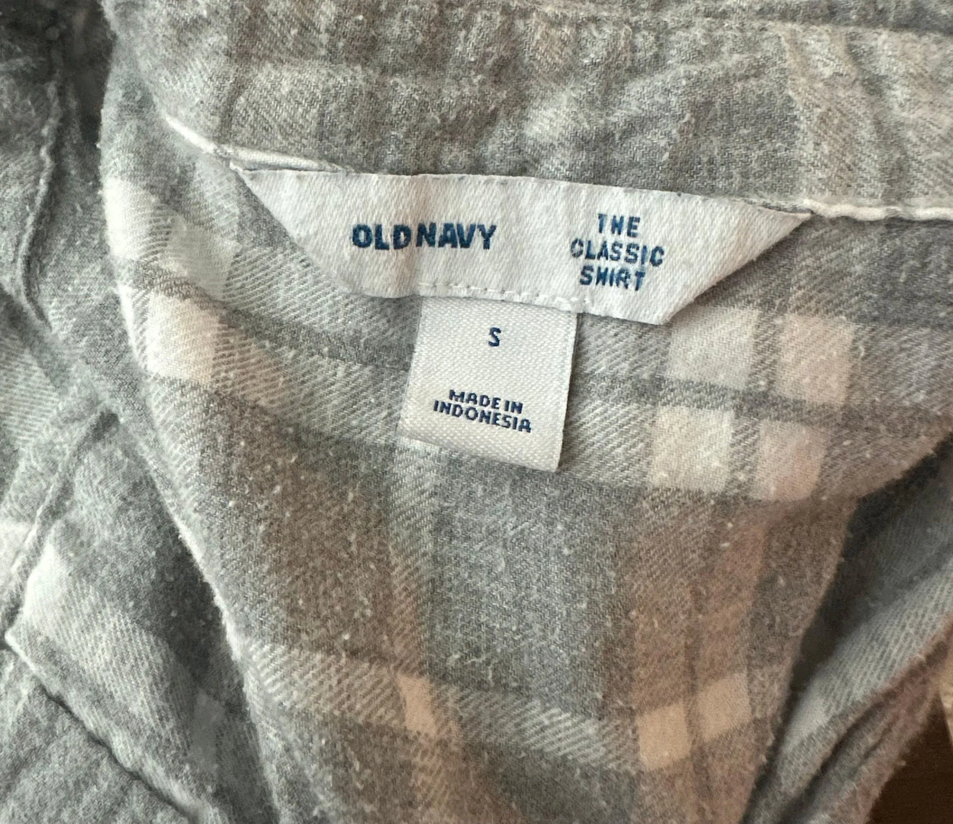 Gray And White Flannel - Image 2