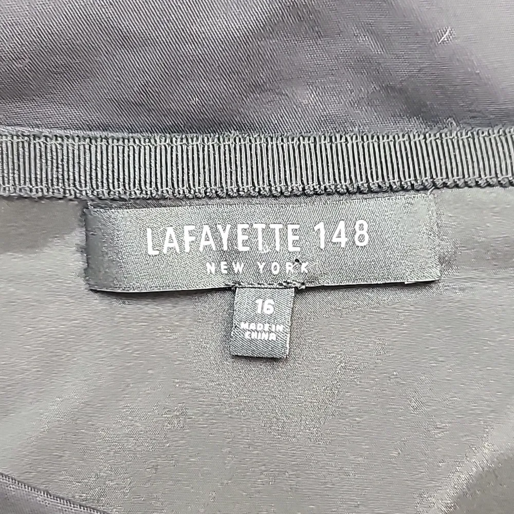 Lafayette 148 Pencil Skirt Size 16 Black - Image 4