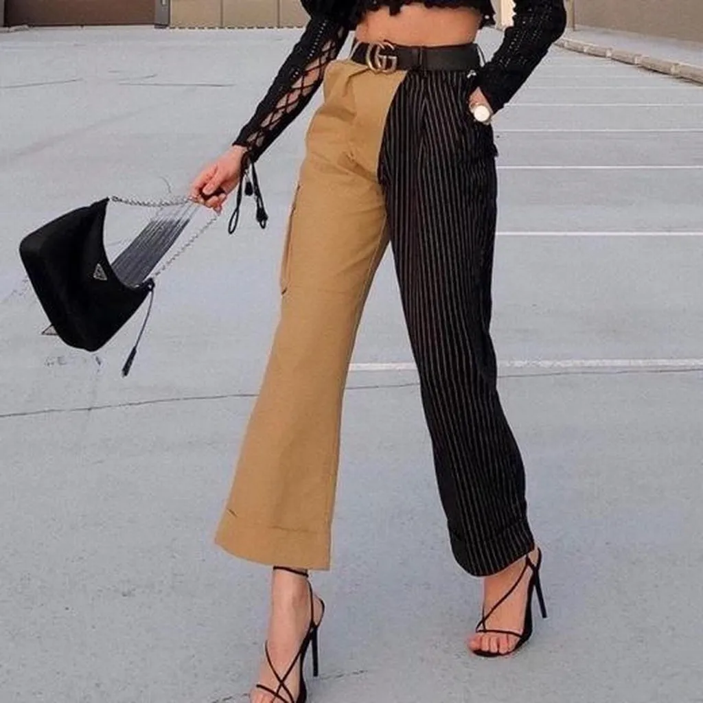 Choosy Day and Night Splice Pants Size 2 Tan - Image 3