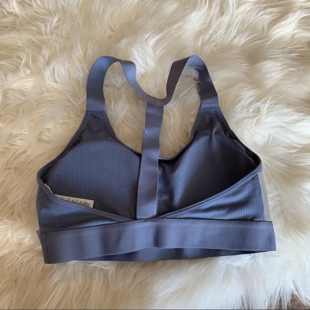 Nike DRI-FIT Padded Sports Bra Reflective/Blue | Gym, Athleisure, Fitness - Image 5