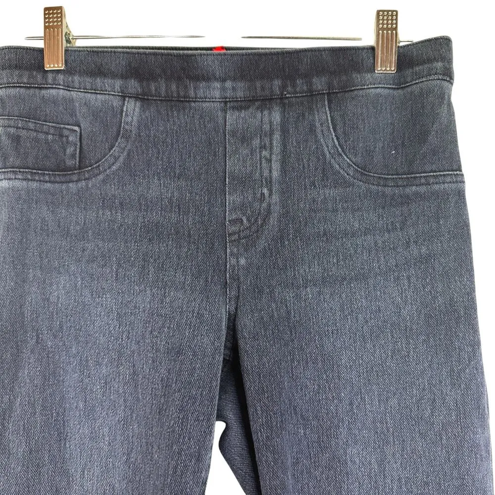 Spanx Blue Pull On Jeggings Jean Denim Leggings Size Small - Image 2