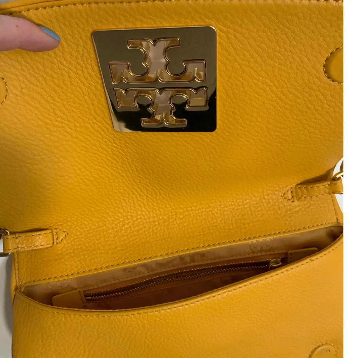 Tory Burch‎ Britten Leather Bag - Image 5