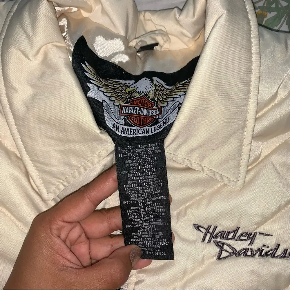 Harley Davidson puffer jacket - Image 3