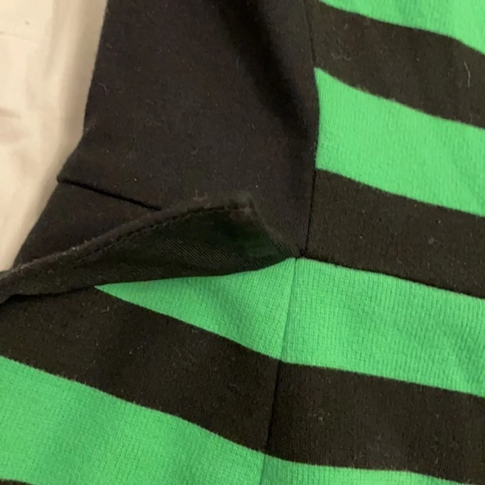 Vince Camuto Shift Dress Womens Size 6 Green Black Striped Sleeveless - Image 10