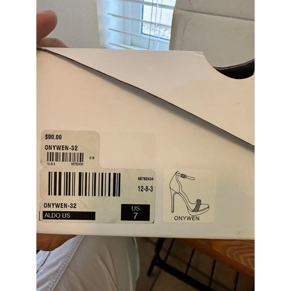 ALDO Onywen-32 Women's Stiletto High Heel 4.5" Beige Size 7 Sku 2878 - Image 12