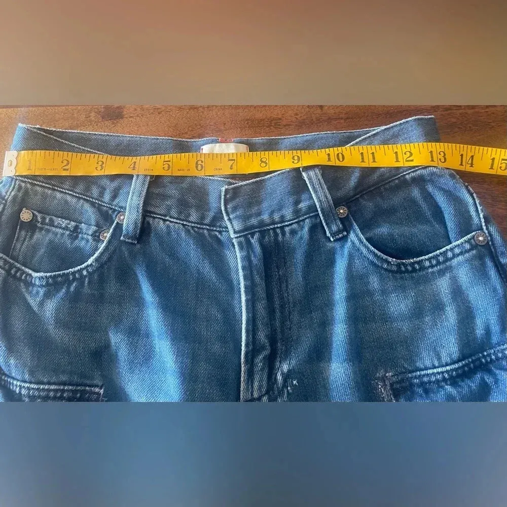 Alice + Olivia Cay wide-leg cargo jeans- size 25 - Image 10