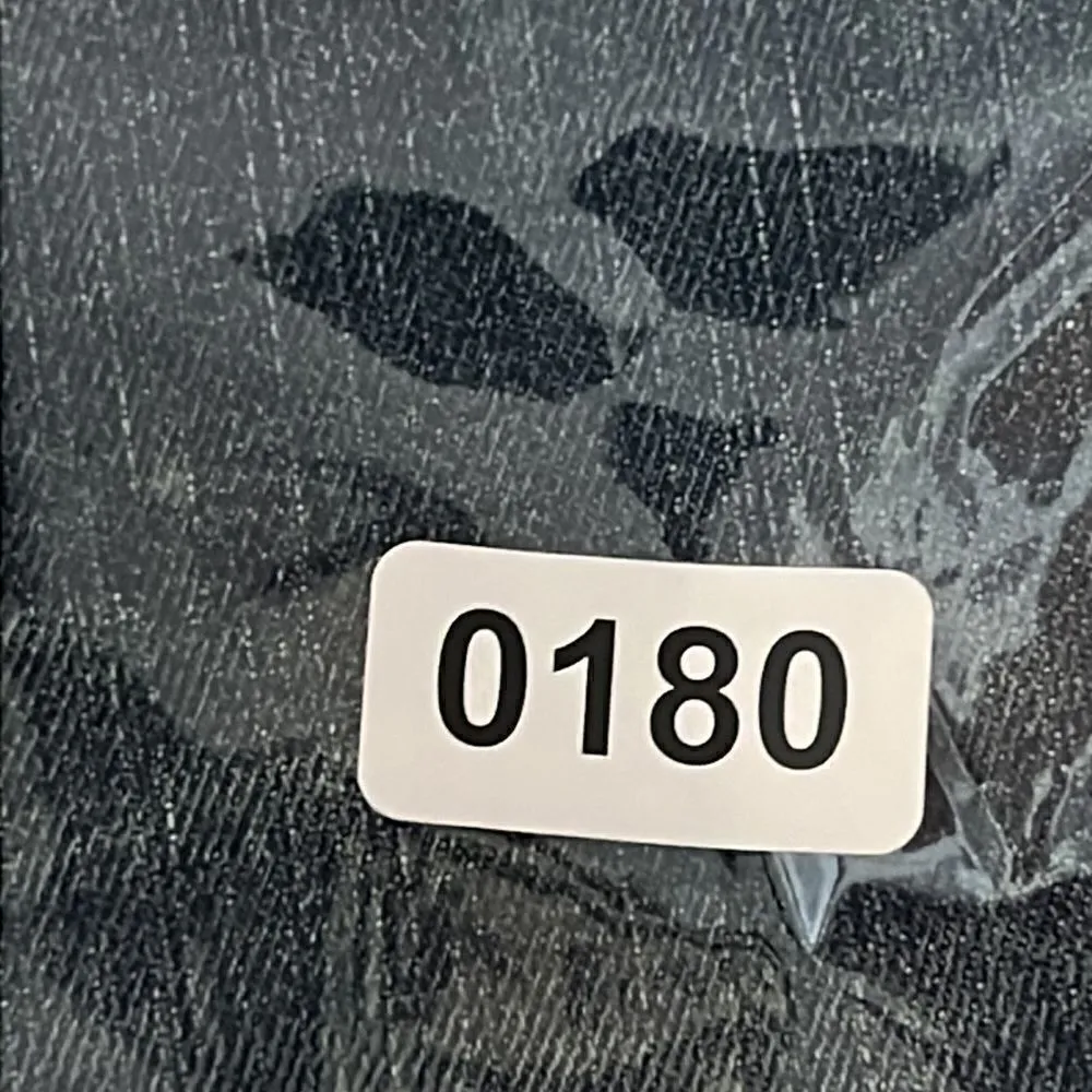 Machine jeans, women’s size 29, , mid rise, distressed, cut out, straight leg Blue - Image 10