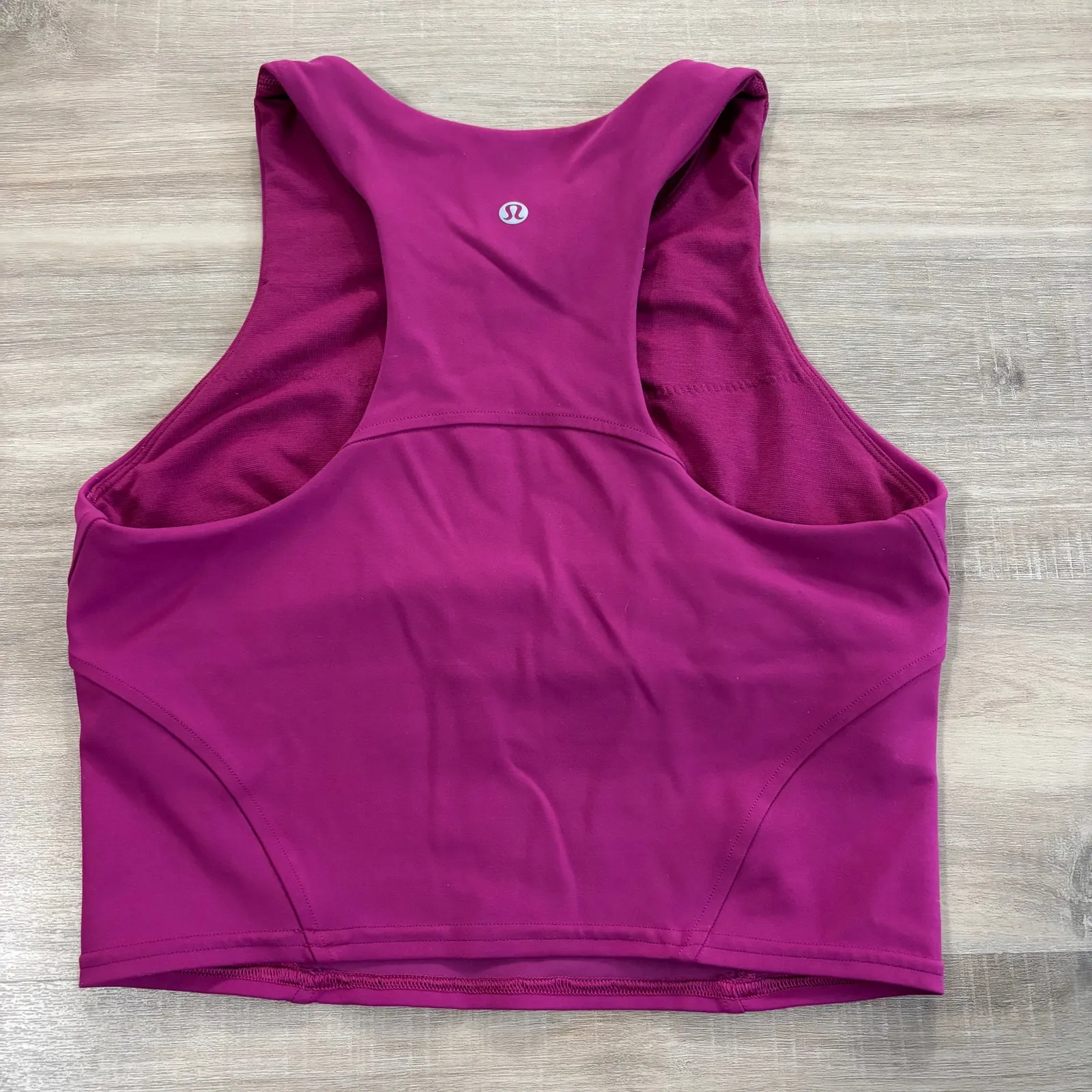 Lululemon Wunder Train Racerback Tank Top Magenta Purple Women Size 6 - Image 3