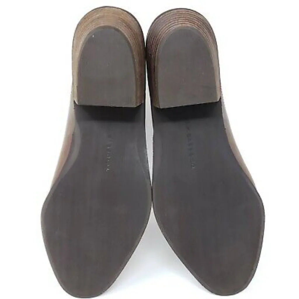 HP💝G.H.Bass Nikki Tan Leather Booties sz 7 - Image 7