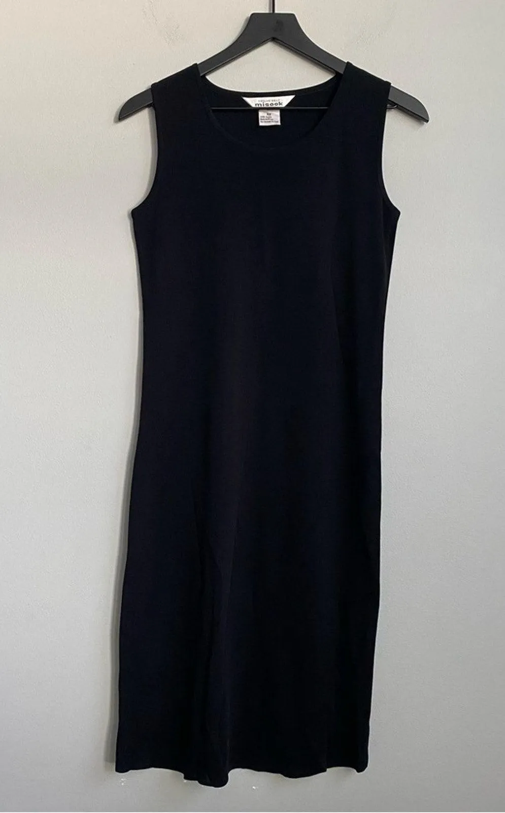 Exclusively Misook Sleeveless Black Dress - Image 3