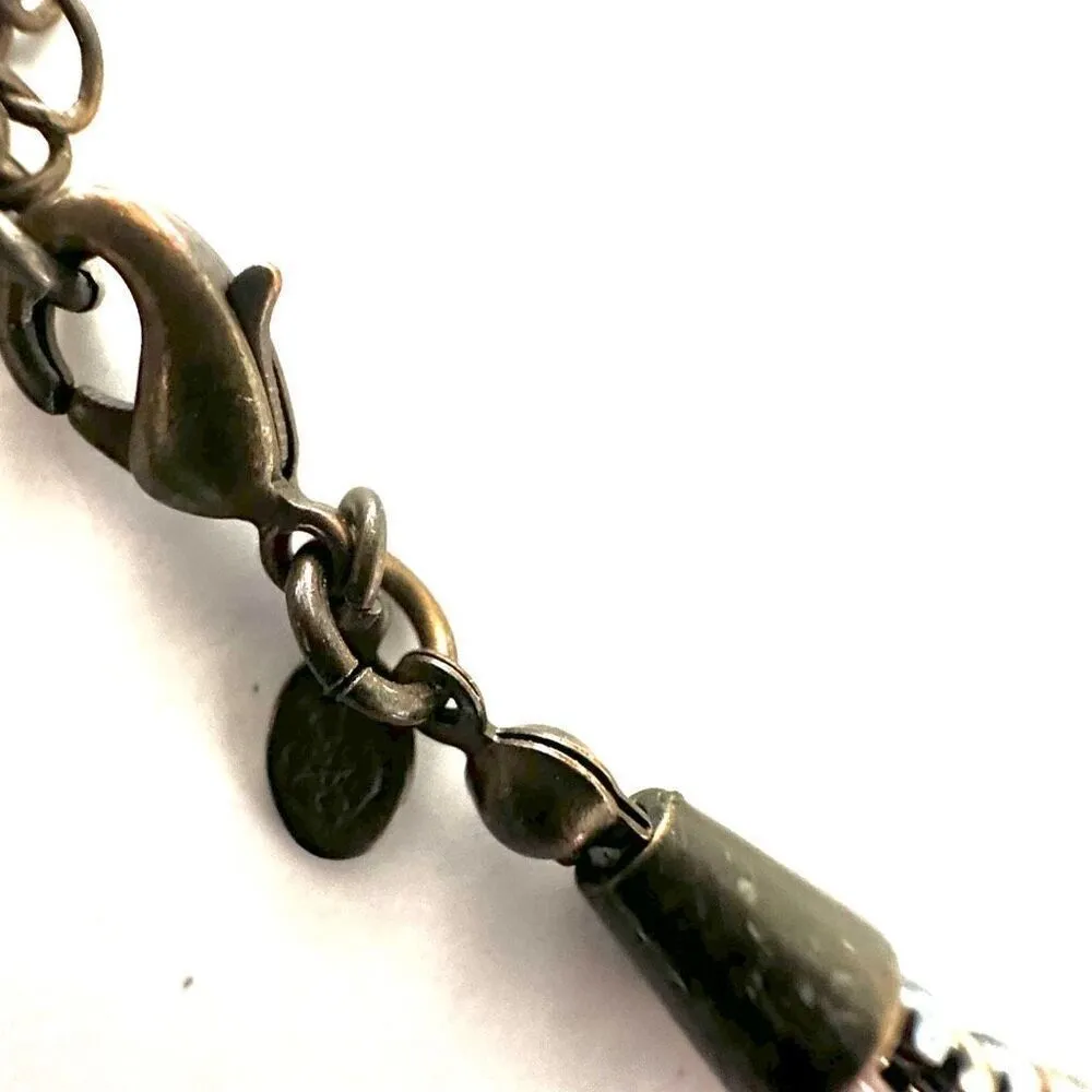 Premier Designs Purple and pink multi strand beaded necklace - Image 5