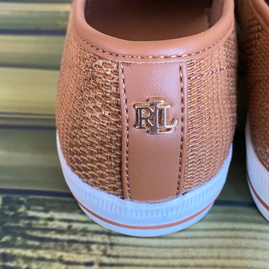 NWT Lauren Ralph Lauren
Women's Jinny Slip-On Sneakers - Image 9