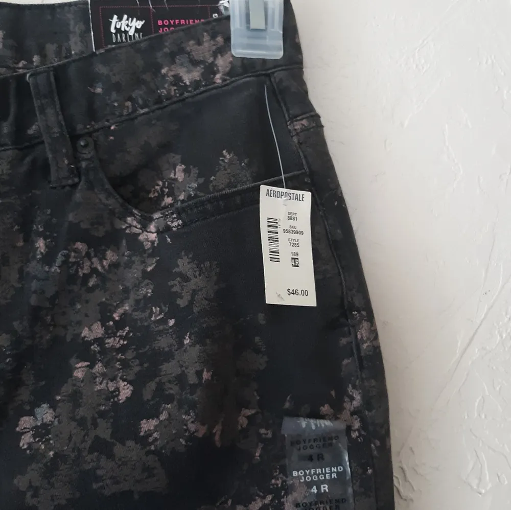 Aeropostale Tokyo Darling Boyfriend Joggers Pants Women's Size 4 - Image 7