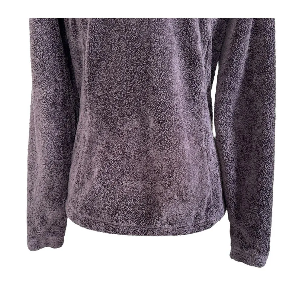 THE NORTH FACE Women's Sherpa Fleece Zip Up Hooded Jacket Coat Thumb Holes Sz XS - Image 9
