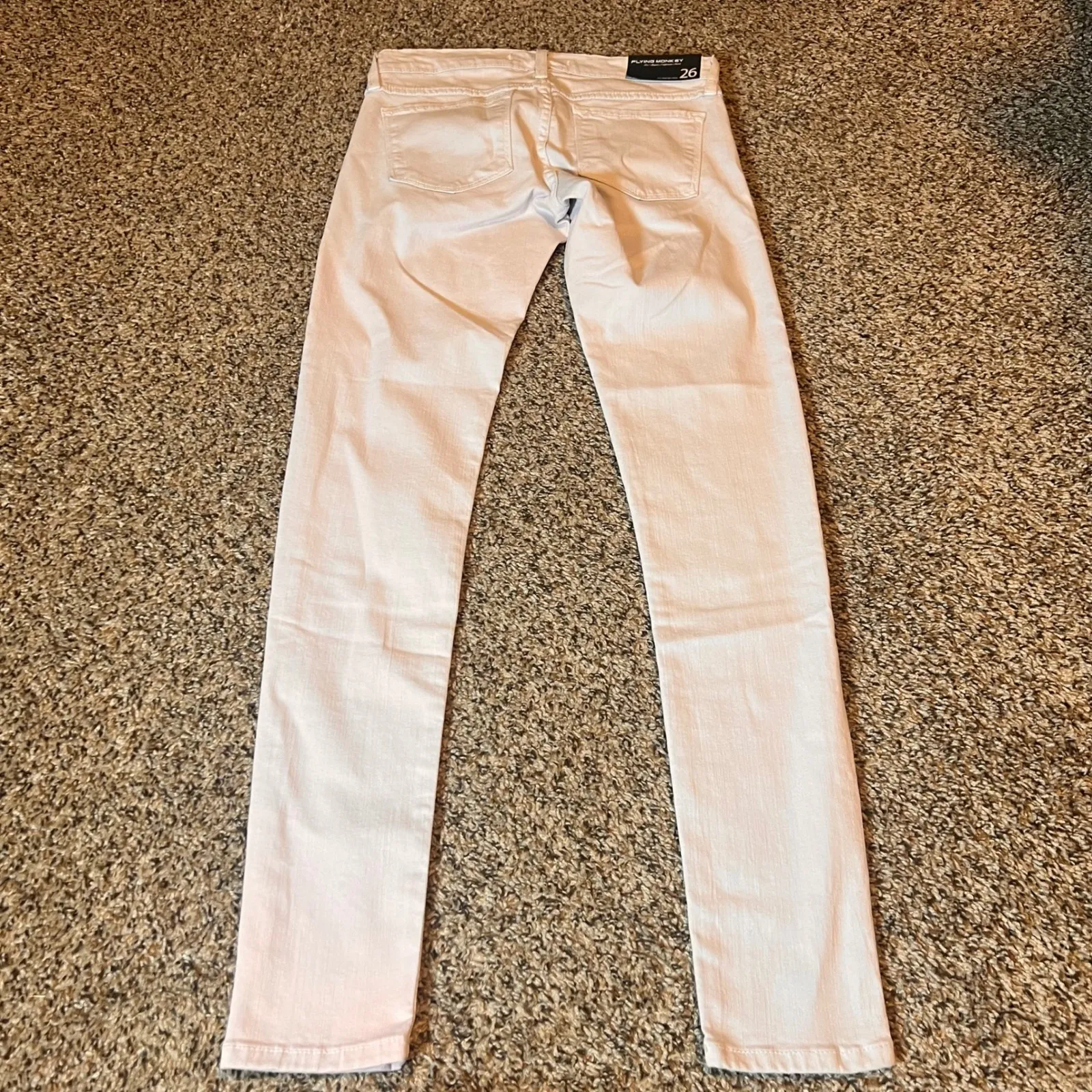 Flying Monkey Women's‎ Size 26 Pink Skinny Jeans Casual Denim Pants - Image 7