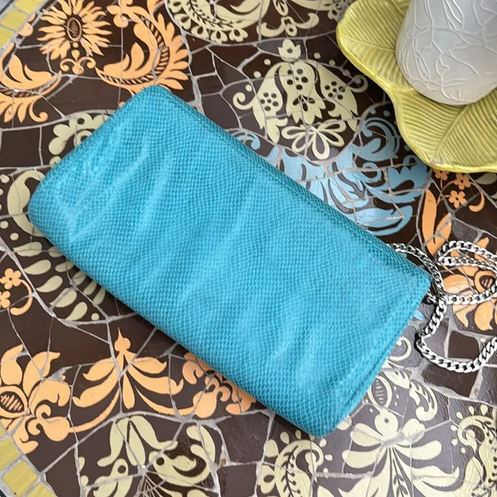 WHBM WHITE HOUSE BLACK MARKET SNAKE SKIN CROSSBODY BAG - Image 3