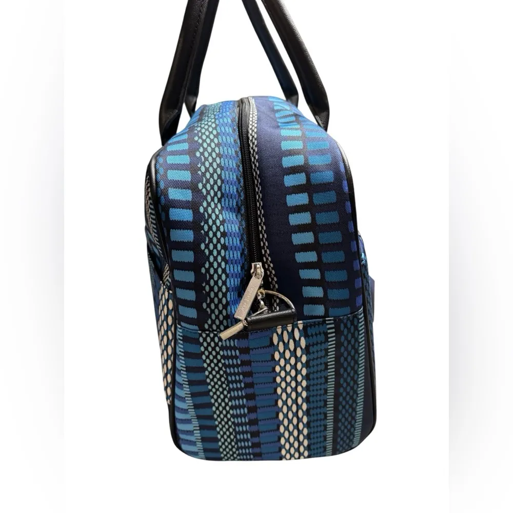 Vera Bradley Women's Jet Set Go Weekender Travel Bag, Cha-Cha Blue, One Size - Image 2