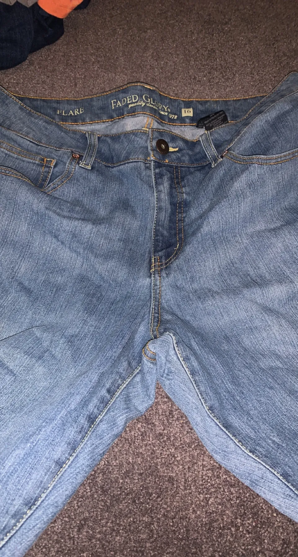 Faded Glory Flare Jeans - Image 2