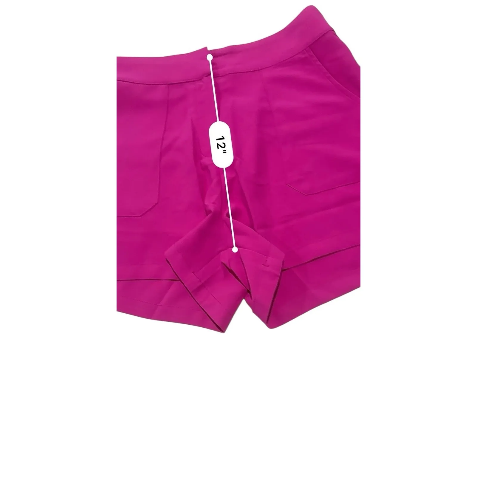 TCEC Magenta Pink High Waist Shorts NEW Size medium - Image 7