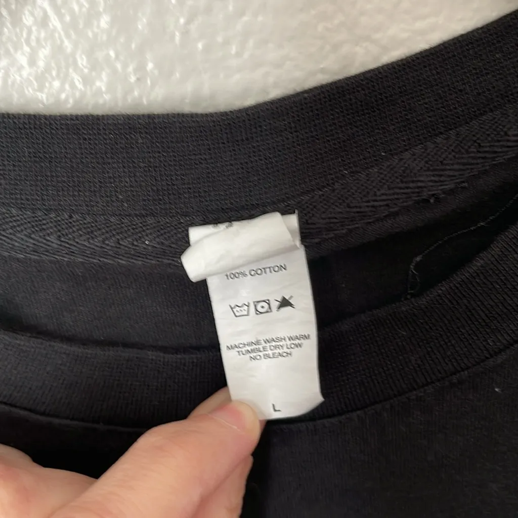 Dave Matthews Band tour tee 2022 L unisex Black Size L - Image 2