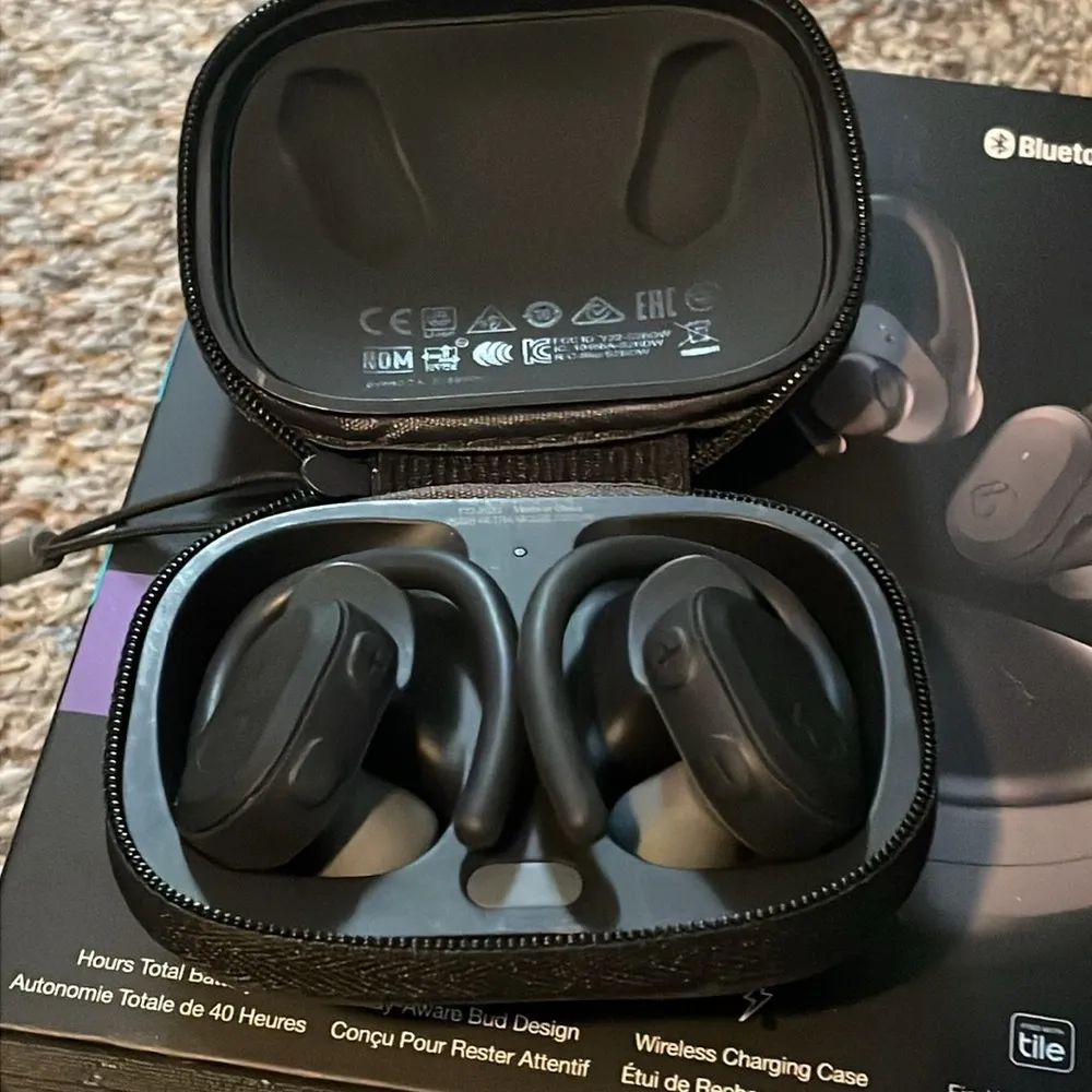 Skull candy push ultra ear buds Black - Image 4