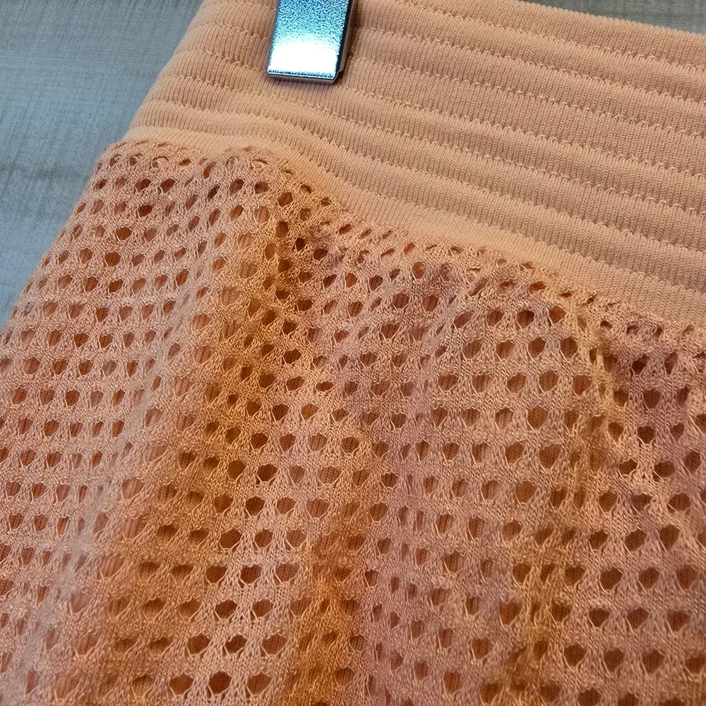 {S} Free People Movement Swim Surf Break Shorts In Peach - Image 6