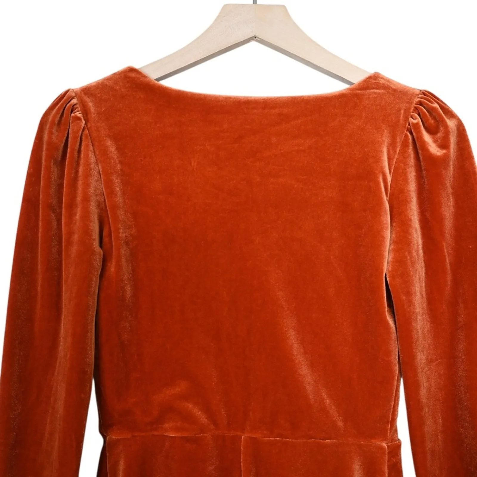 Urban Outfitters Womens  XS Terracotta Long Sleeve Romper - Image 5