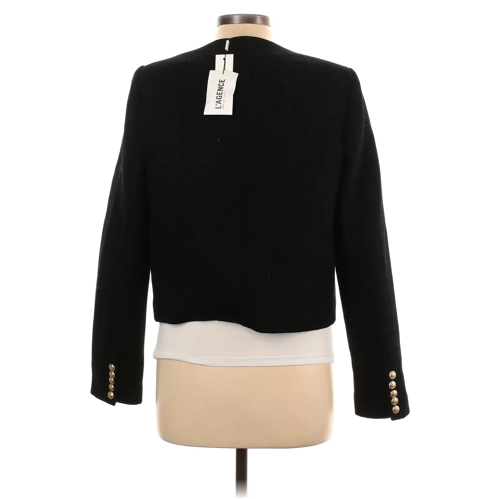 L'Agence ‎ True Collarless Jacket Size 16 - Image 12