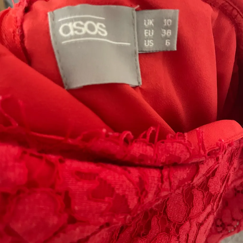 ASOS Lace Cami Mini Prom Dress - Image 5