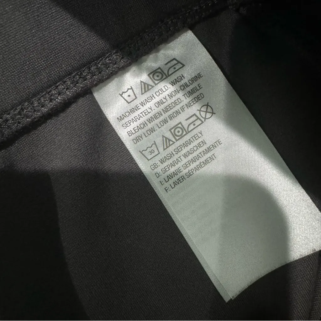 New Logo Lori Goldstein Gray Pull On Pants Suede Tuxedo‎ Stripe Size X-Large - Image 4