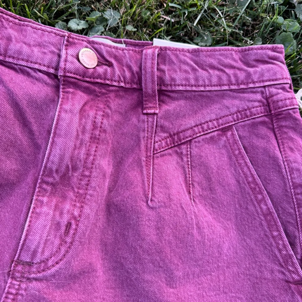 NWT Women's High-Rise A-Line Midi Jean Shorts | Universal Thread™ | 2 - Image 5