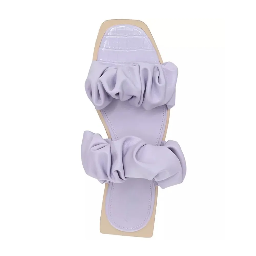 NEW Circus by Sam Edelman Women's Iggy Ruched Slide Sandals - Image 3