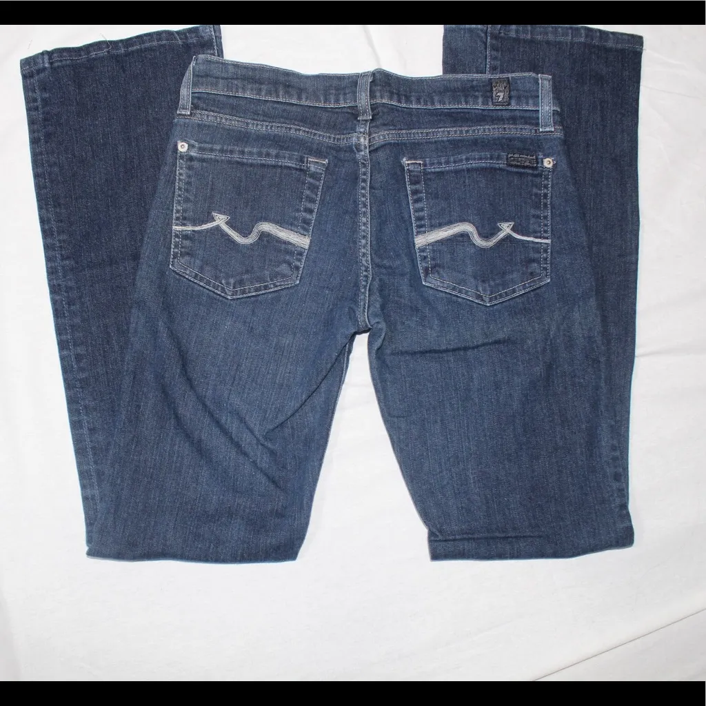 Seven For All Mankind Bootcut Jeans Size 27 - Image 5