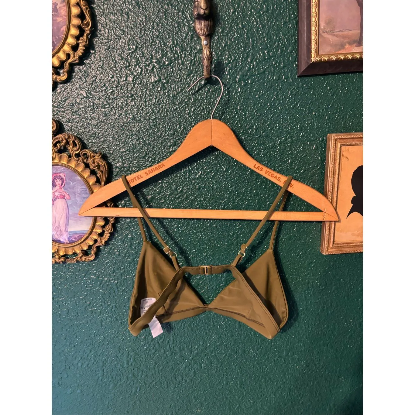 Jypsea Local Green Bikini Top Sz Medium - Image 2