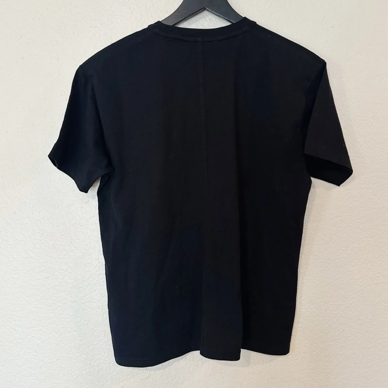 Madewell Top Womens Cotton Relaxed Oversized Tee Black 100% Cotton Size‎ XXS NEW - Image 5