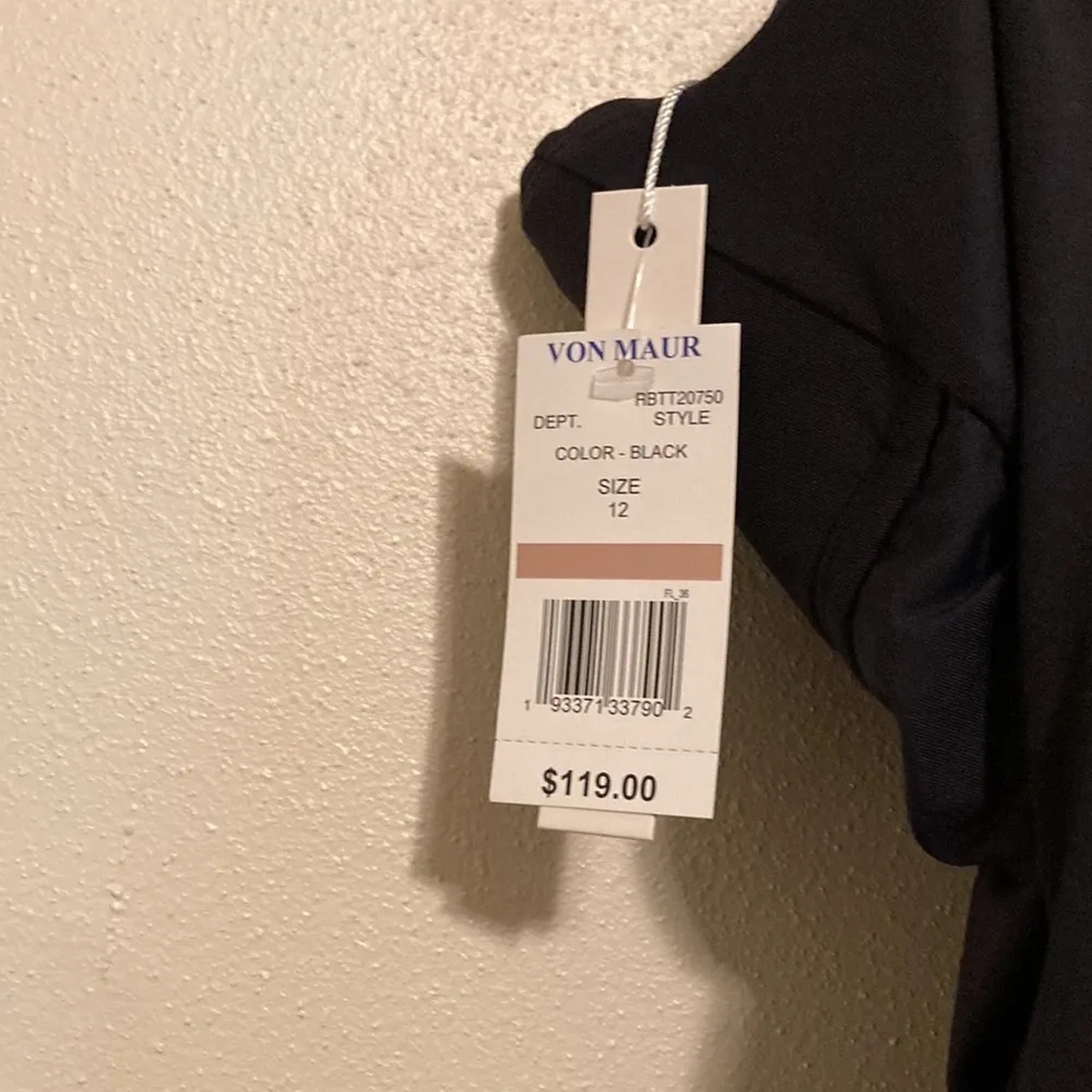 NWT Size 12 Urban Goddess High Neck One Piece Swimsuit Bleu Rod Beattie Von Maur - Image 5