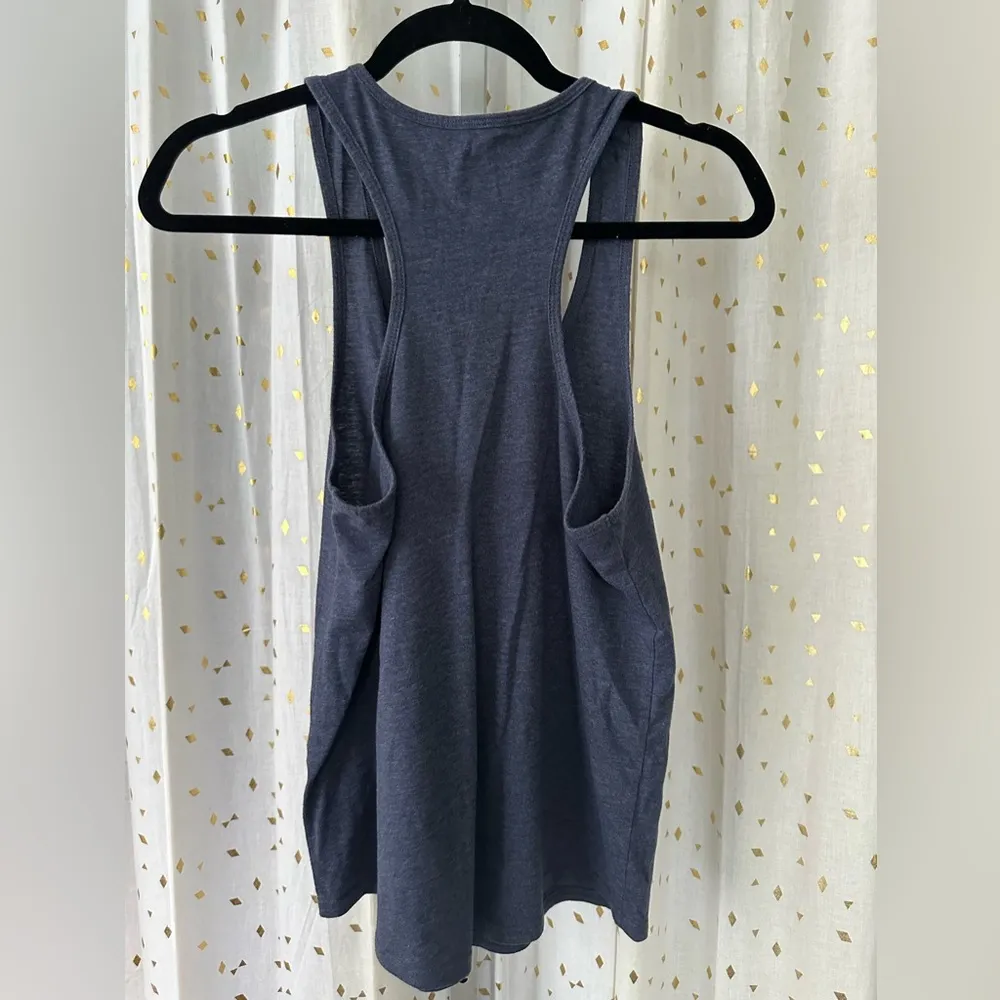 NFL  Dallas Cowboys Her Style Racerback Tank Top - Blue/Grey - Size M - Image 3