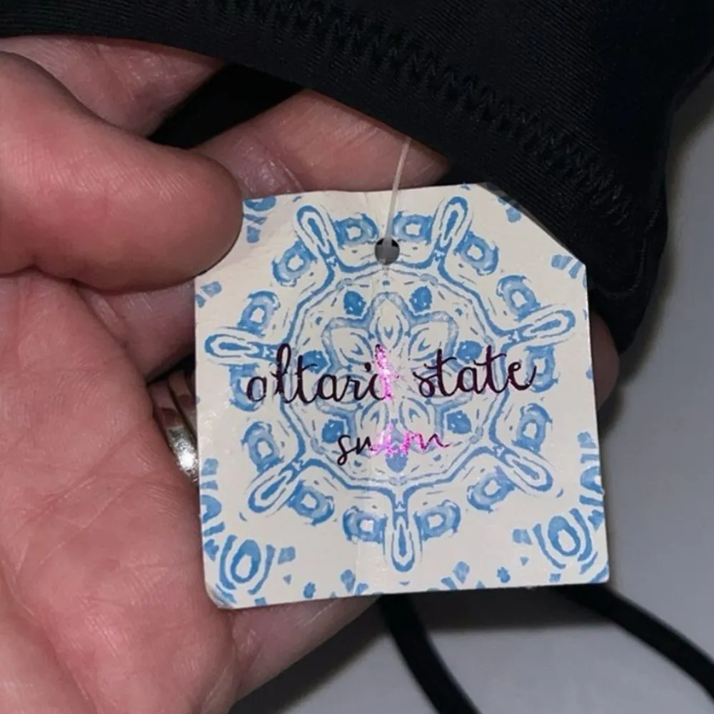 Altar’d State Swim Crochet Crop Bikini Swim Top Women’s Medium M - Image 8