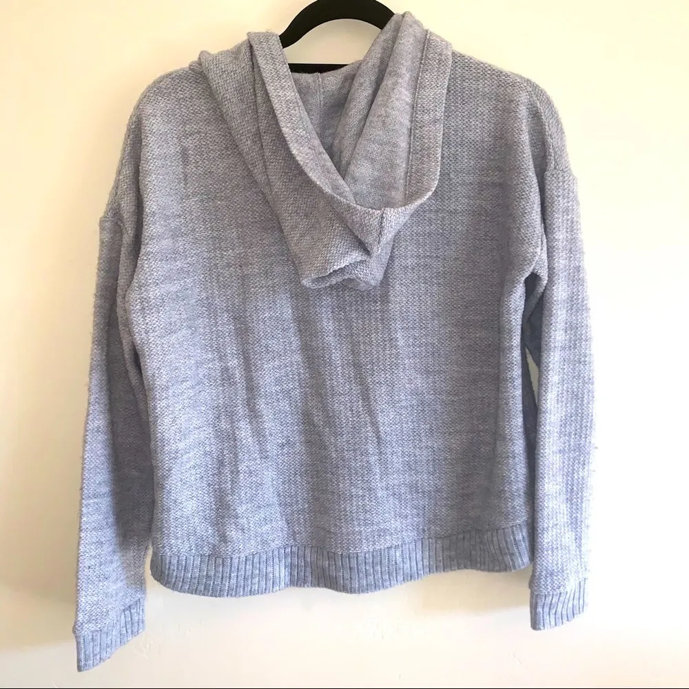 Forever 21 Textured Zip Up Hoodie with Pockets - Image 2