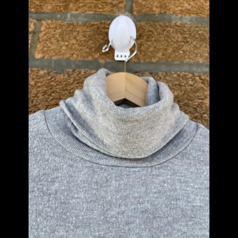 Reformation Long Sleeve Turtleneck Sweater Dress small - Image 4