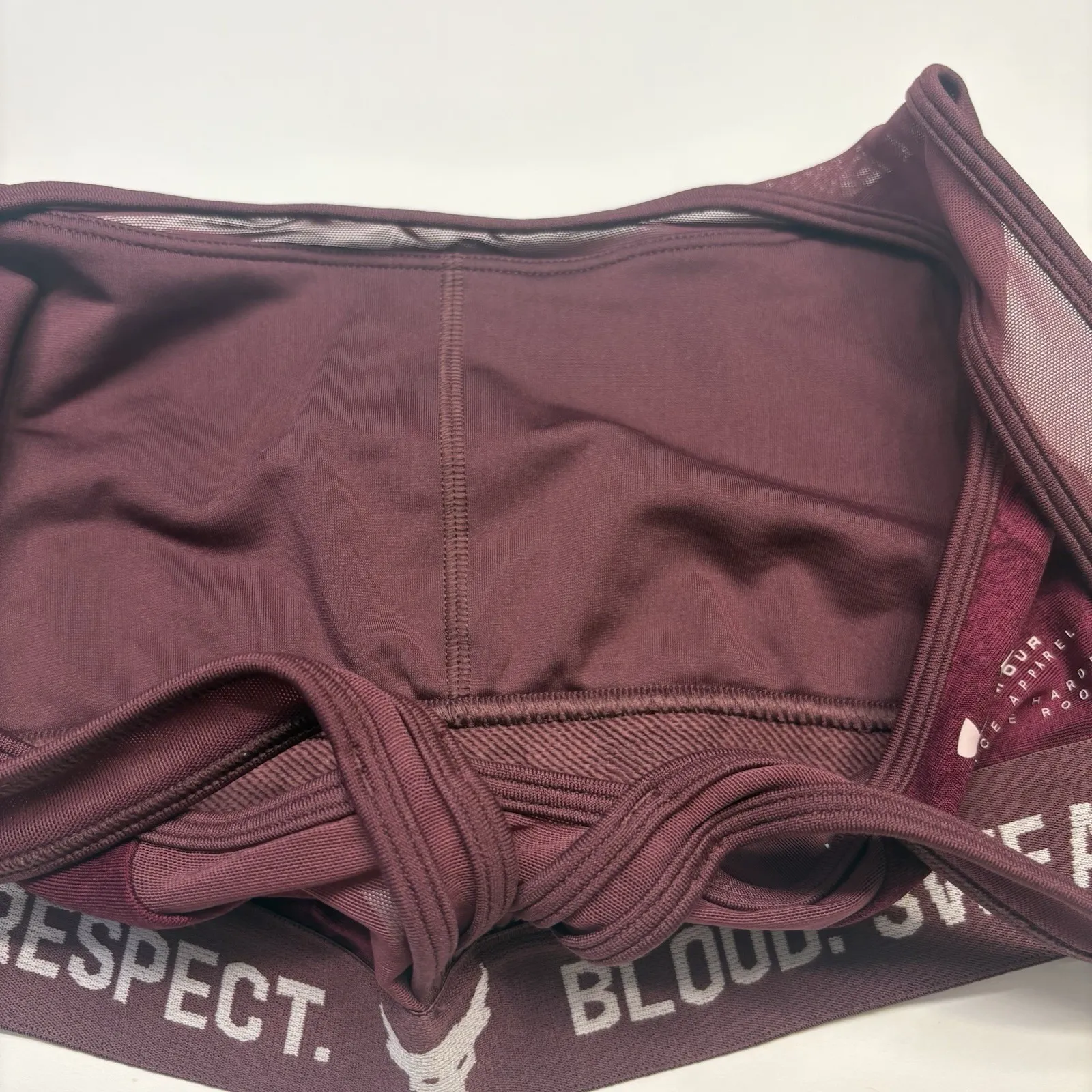 Under‎ Armour Womens Blood Sweat Respect Project Rock Sports Bra Size Small - Image 10
