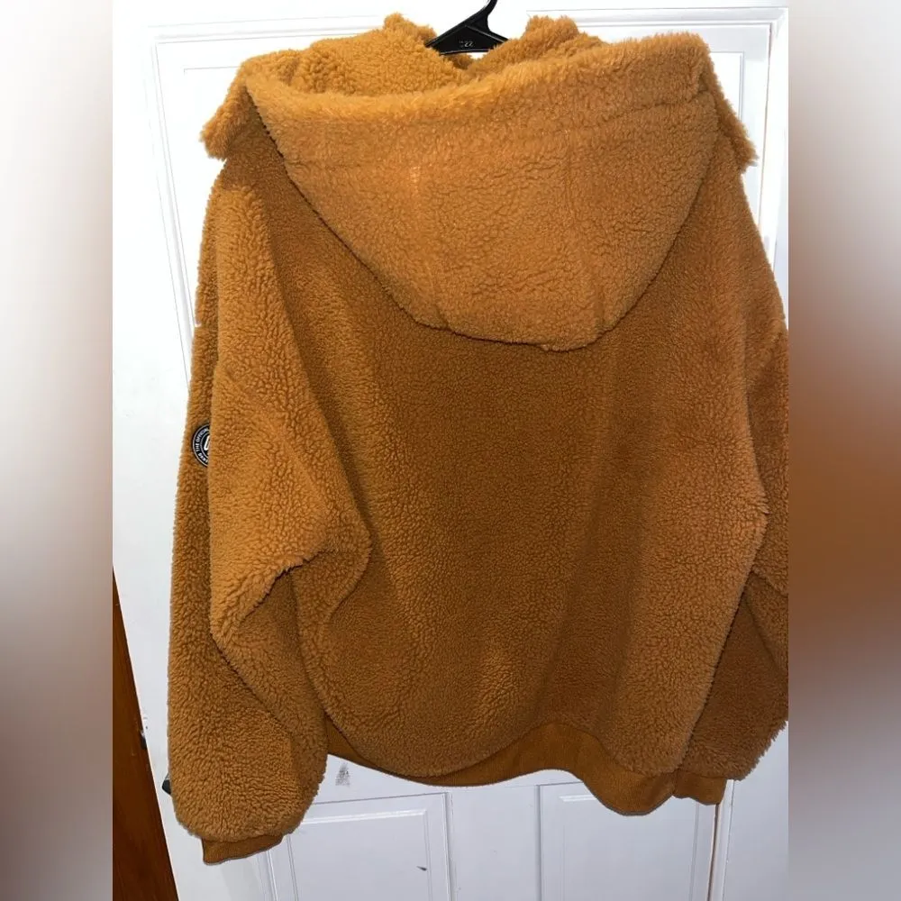 DKNY  Women’s Sport Hooded Roebling Fleece Jacket Size Small - Image 9