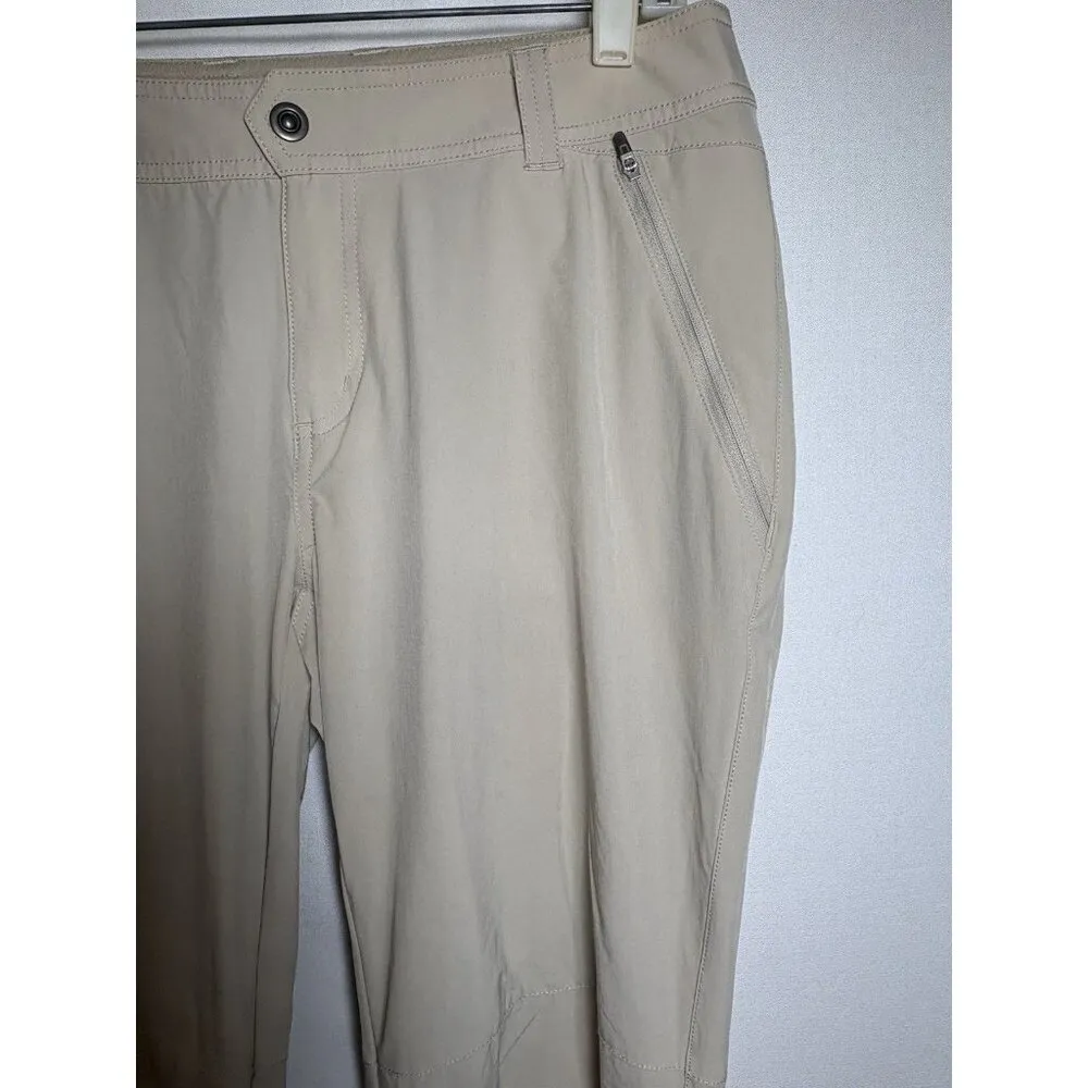 ULTIMATE TERRAIN Gander Trailhead Hiking Pant Beige Size 8 Outdoor Gorpcore Tan - Image 4
