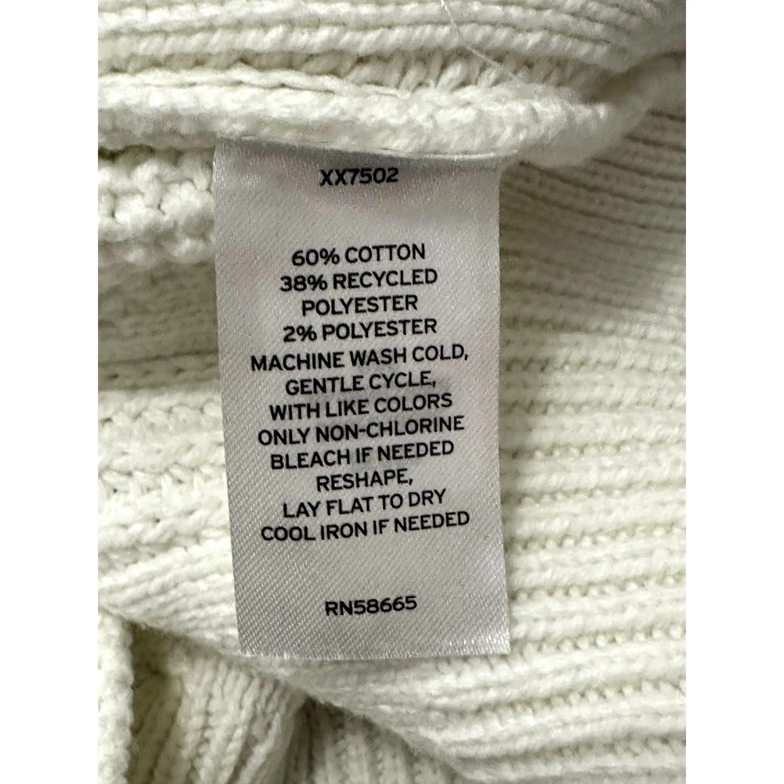 BP Cable Knit Sweater Vest Oversized V-Neckline & Armholes Pink Cream W XS NWT - Image 11