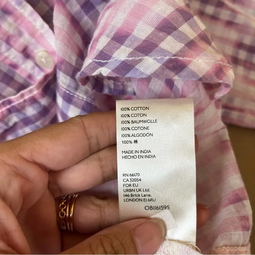 Anthropologie Pilcro Cate Tie Dye Button Down - Image 7